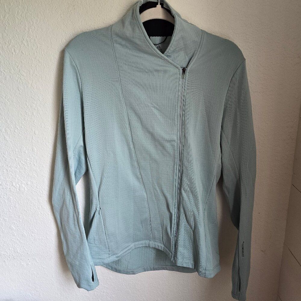 ADIDAS Mint Green Climaheat Jacket Size Medium